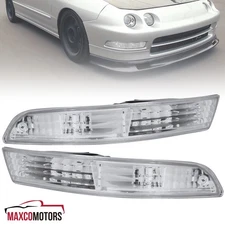 Bumper Lights Fits 1994-1997 Acura Integra Front Turn Signal  Lamps Left+Right