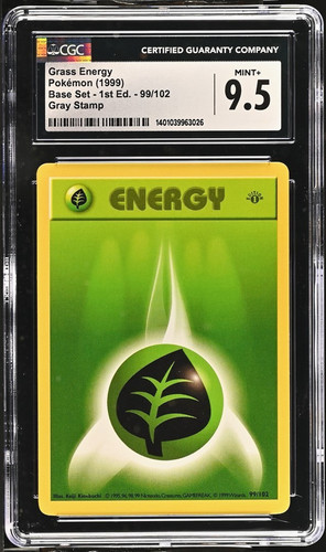 Grass Energy (1st Edition) graded CGC 9.5 for sale on eBay