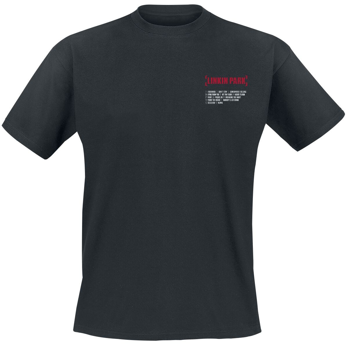 Футболка Linkin Park Herren Meteora Red schwarz Band-Товары, группы, Nachhaltigkeit