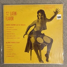 Alberto Calderon Mike Pacheco Sextet Con Sabor Latino Lp Vinyl Record RARE Jazz