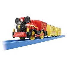 TAKARA TOMY Plarail S-13 Mickey Mouse Poppo Steam Locomotive