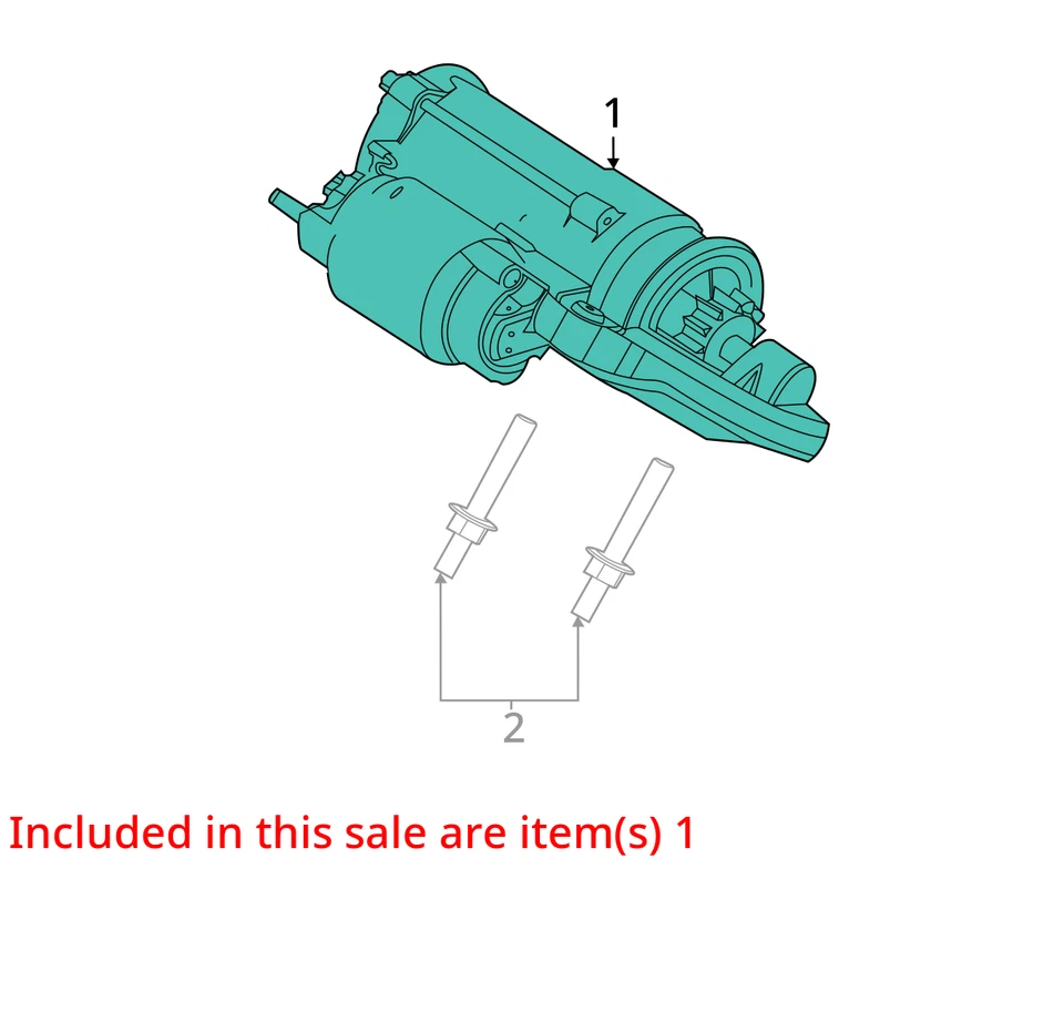 3.3L Starter Motor Ford Explorer 2020 2021 2022 2023 2024 L1MT-11000-FC - Image 4 of 4