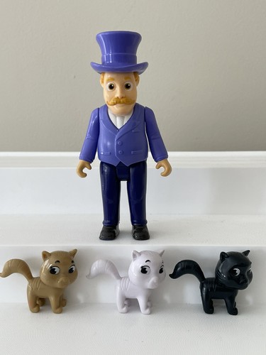 Paw Patrol Mayor Humdinger Figure & 3 Kittens~ Jointed Humdinger | eBay