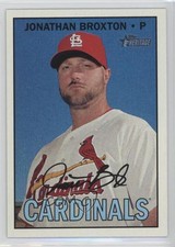 2016 Topps Heritage High Number Jonathan Broxton #550 0q5