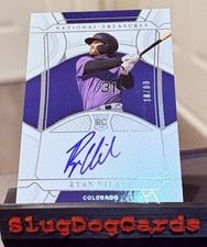 2022 National Treasures Rookie Signatures #9 Ryan Vilade RC AUTO 29/99 Rockies