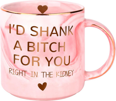 Birthday Gifts for Women - 12oz Funny Coffee Mug for Best Friend Girlfriend Best