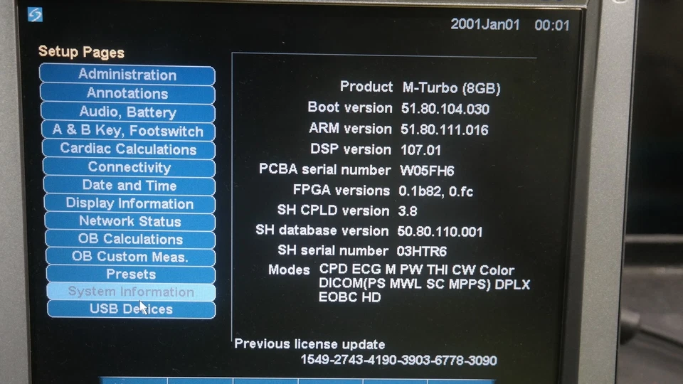 Sistema de Ultrassom SonoSite M-Turbo P08189-45 + Transdutor C60x/5-2MHz + Garantia - Imagem 2 de 4