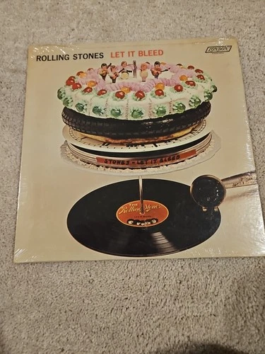 "ROLLING STONES "Let It Bleed" LP 1969  London Records ‎– NPS-4 Ultrasonic