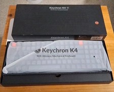 Keychron K4 RGB Mechanical Keyboard Wireless Bluetooth USB-C Grey