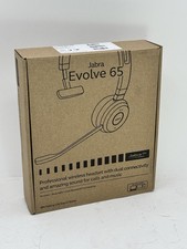 Jabra Evolve 65 UC Passive Noise Cancellation Wireless Headset, Mono Speaker
