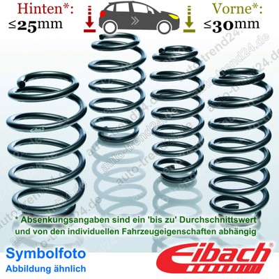 Pro-Kit Tieferlegungsfedern 25-30mm & 25mm u.a.: Fiat Idea 350, Bj. 2003-2016