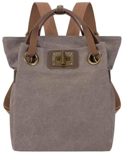 ZEDE Unisex Pont Des Arts Small Backpack - Grey