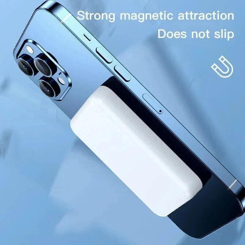 Magnetic Wireless Power Bank for iPhone 16 15 14 13 12 11 X