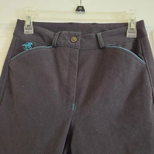 Piper By Smartpak Riding Pants Breeches Womens Girls 26R Gray Equestrian Horses