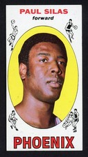 1969-70 Topps PAUL SILAS ROOKIE Phoenix Suns #61 EX Condition (4)