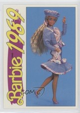 1991 Action/Panini Another First For Barbie French Barbie 1989 175 2k3