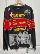 Only Fools & Horses Grey Christmas Jumper - Size Medium