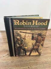 Robin Hood Louis Rhead 1988 Illustrated Hardcover Frank Godwin Classic VGUC