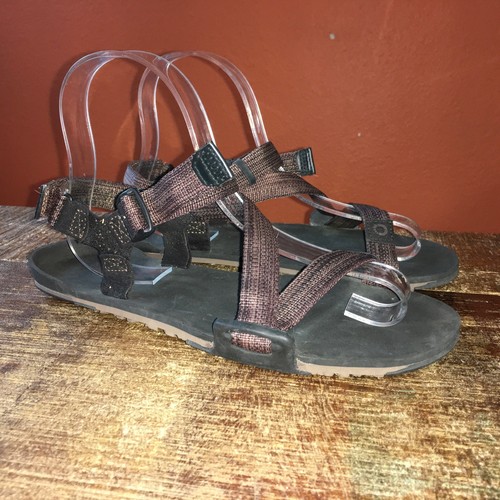 Xero Schuhe Z-Trail EV Herren 9 Trailrunning Erholung Sandale Multi Braun Barfuß