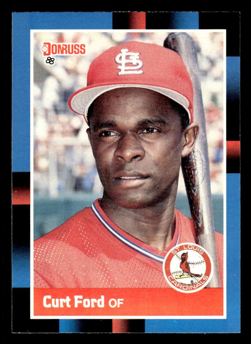 1988 Donruss #417 Curt Ford St. Louis Cardinals
