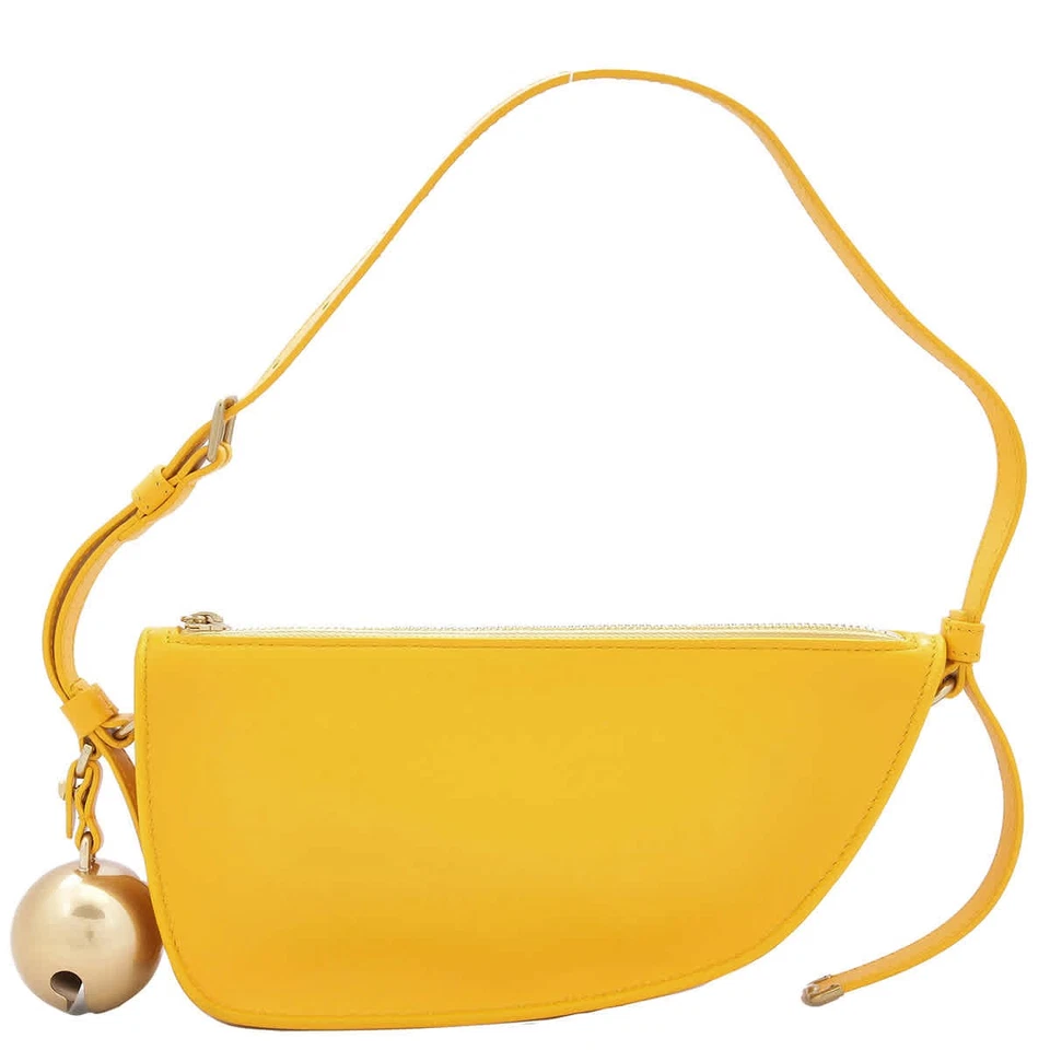 Кожаная наплечная сумка Burberry Shield Bell Charrm Mini 8078858