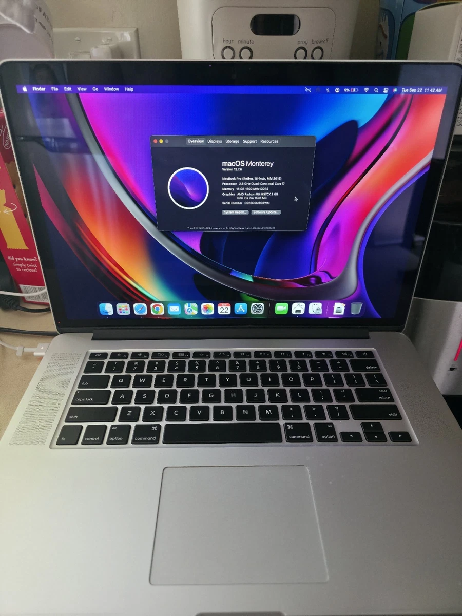 Apple MacBook Pro 15.4″ Laptops 2015 for sale | eBay