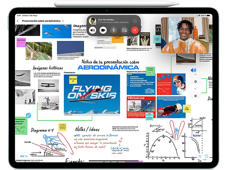 Apple Pencil Pro, Bluetooth, Compatible con iPad Pro 13" M4, iPad Pro 11" M4, iP - Imagen 3 de 3