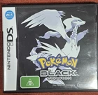 Pokemon Black Version (Nintendo DS) PAL CIB Tested & Working