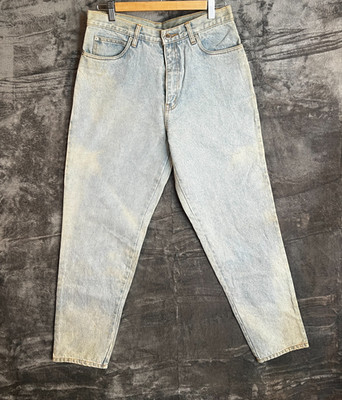 Rio by Gloria Vanderbilt High Rise Mom Jeans W33 x L30 Acid Wash 90er Vintage
