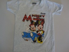 Vintage 80's Baby Walt Disney World Mickey  Minnie Mouse T Shirt Baby size 2