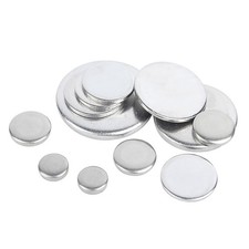 1mm - 5mm Thick A2 Stainless Steel Blank Discs  6mm - 80mm Metal Flat Circle
