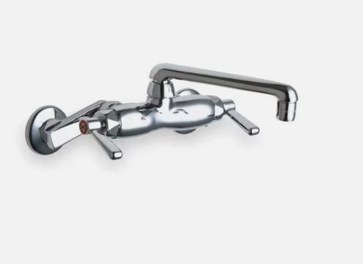 Chicago Faucet 445-Abcp Swing Utility Sink Faucet, Polished 