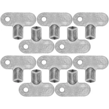  10 Pcs Adiator Bleeding Air Valve Key Metal Water Radiator Utility