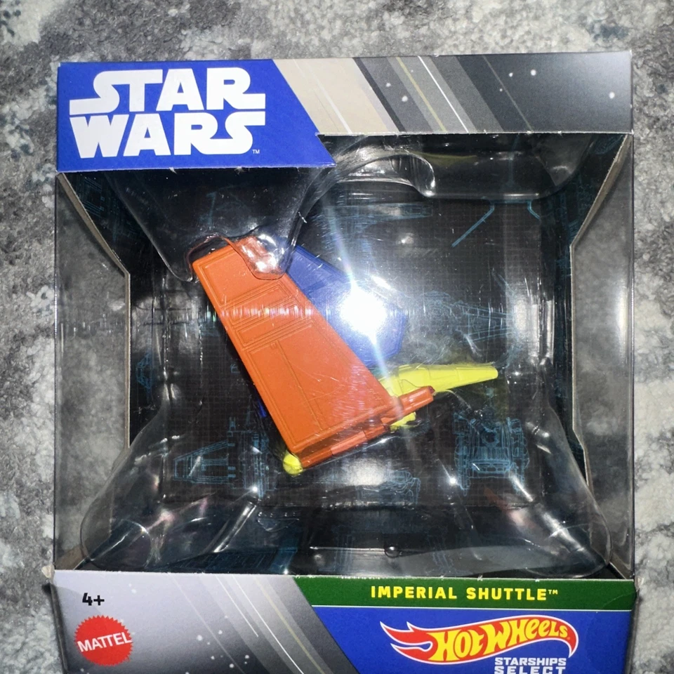 Hot Wheels Star Wars Starships Select Protótipo Navios Imperial Shuttle #8 - Imagem 2 de 4