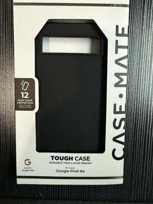 Google Pixel 8a Black Case- CaseMate  ToughCase  Series for Pixel 8a