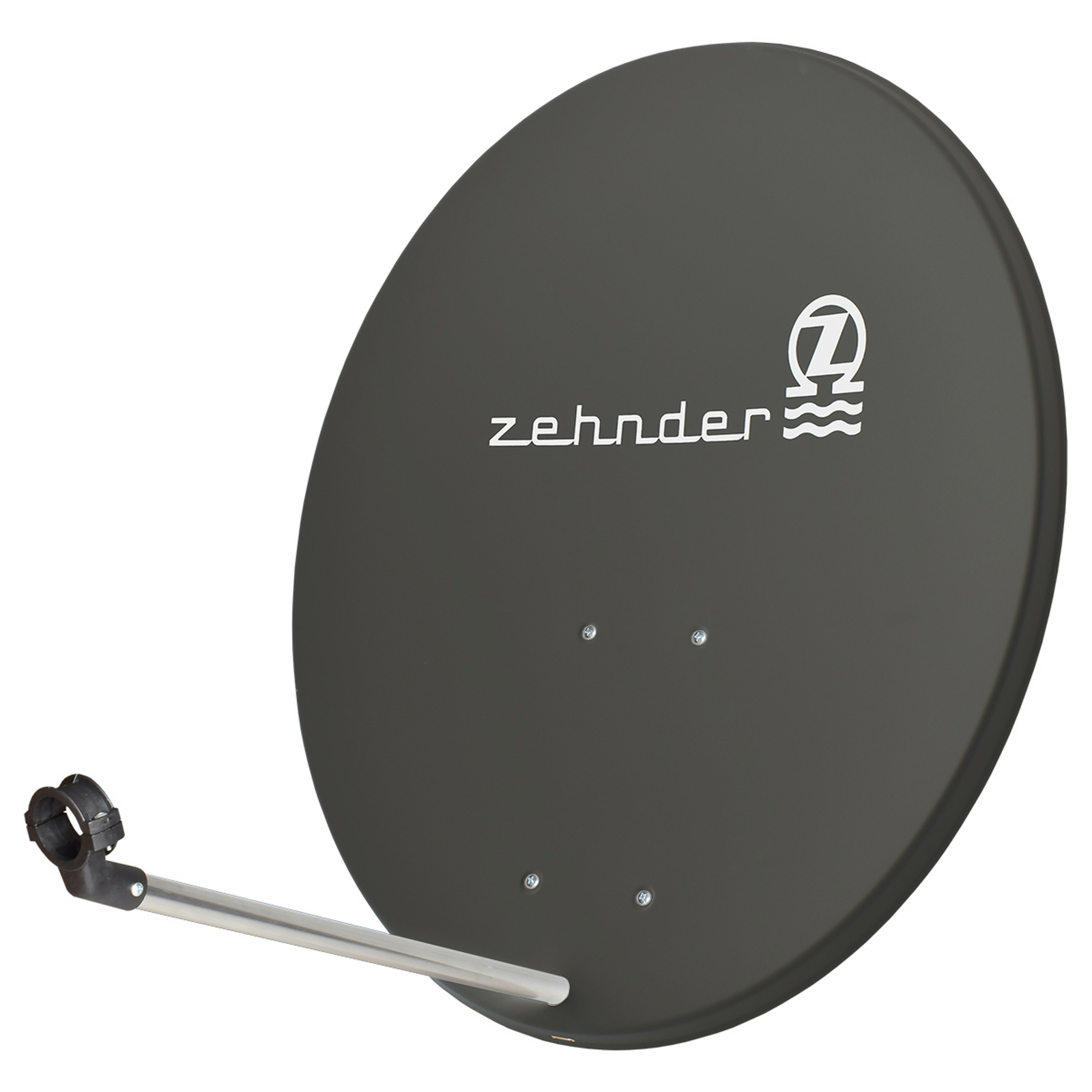 Thumbnail - Zehnder Digitale Sat Anlage 80cm Spiegel Schüssel Alu Aluminium + Quad