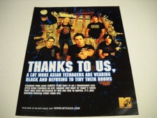 SIMPLE PLAN Thanks To Us...More Teenagers are wearing Black 2005 Promo Poster Ad