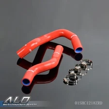 Fit For 1968-1979 Ford F100 F150 F250 Bronco Red Silicone Radiator Hose Kit