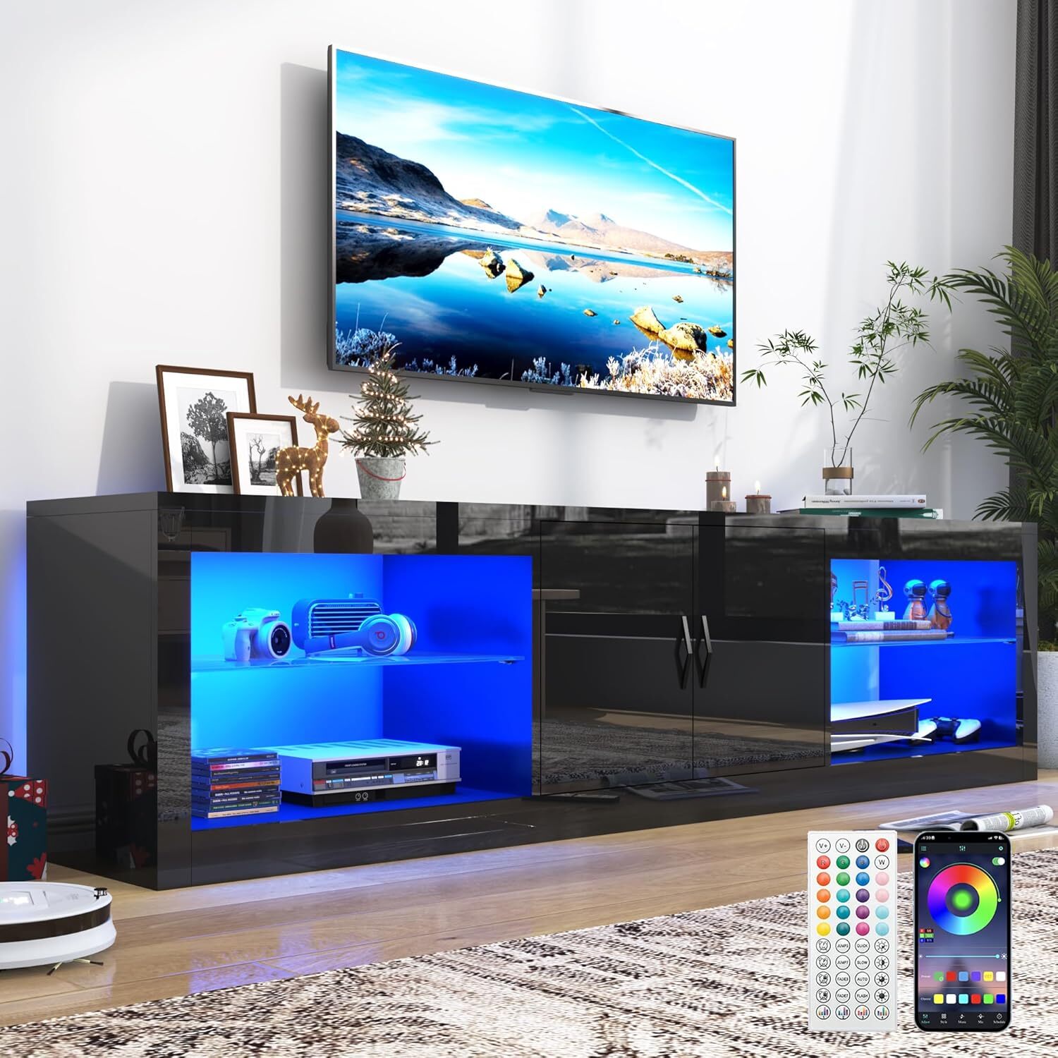 TV STANDS ENTERTAINMENT UNITS