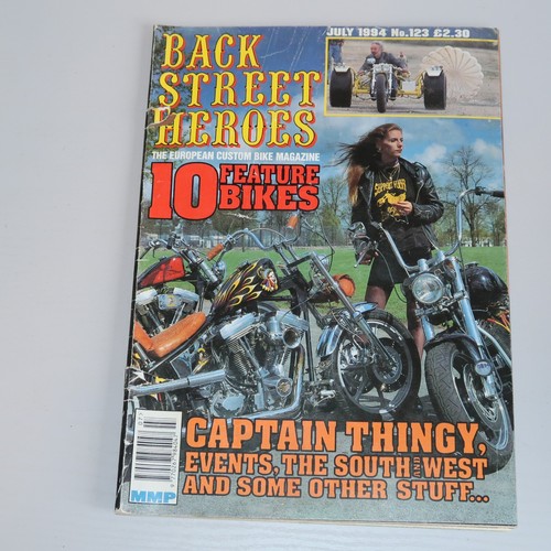 Back Street Heroes Magazine Vintage Motorcycle Issues 1987 - 2005 - Picture 26 of 83