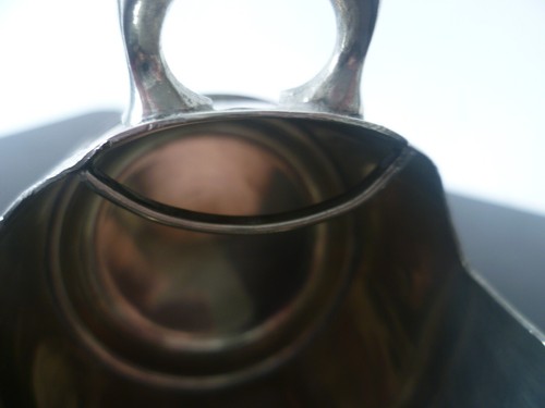 An Antique 'Barker Ellis' Floriate Pattern, Silver Plated Sugar Scuttle & Scoop - Picture 10 of 11