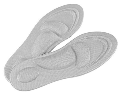 Unisex 4D Memory Foam Orthopaedic Shoe Insoles Pads Comfort Foot Feet Heel NEW - Picture 18 of 18