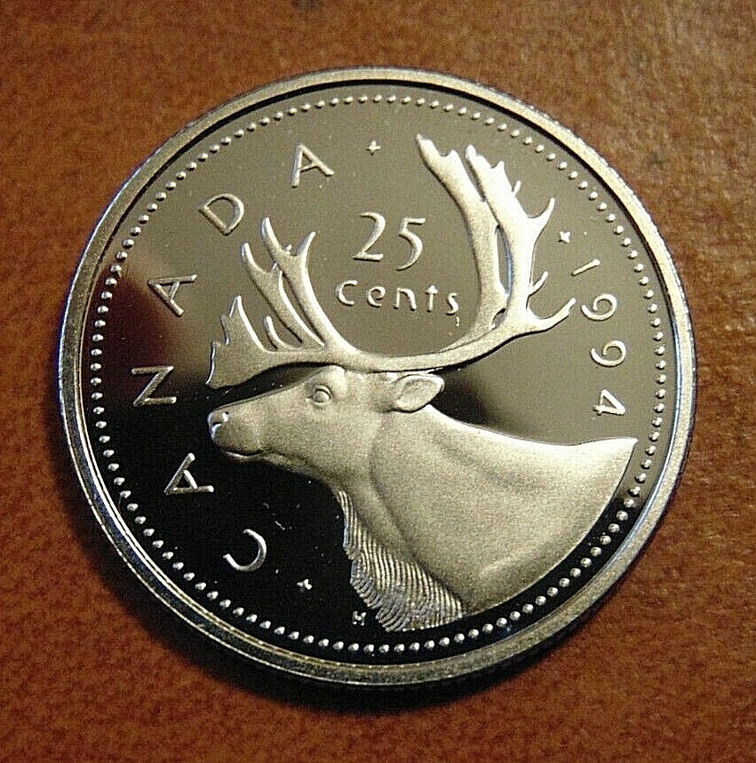 リバティー QUARTER DOLLAR 25¢ ペンダントヘッド 1994 CANADA quarter dollar twenty five 25 cents cent piece coin