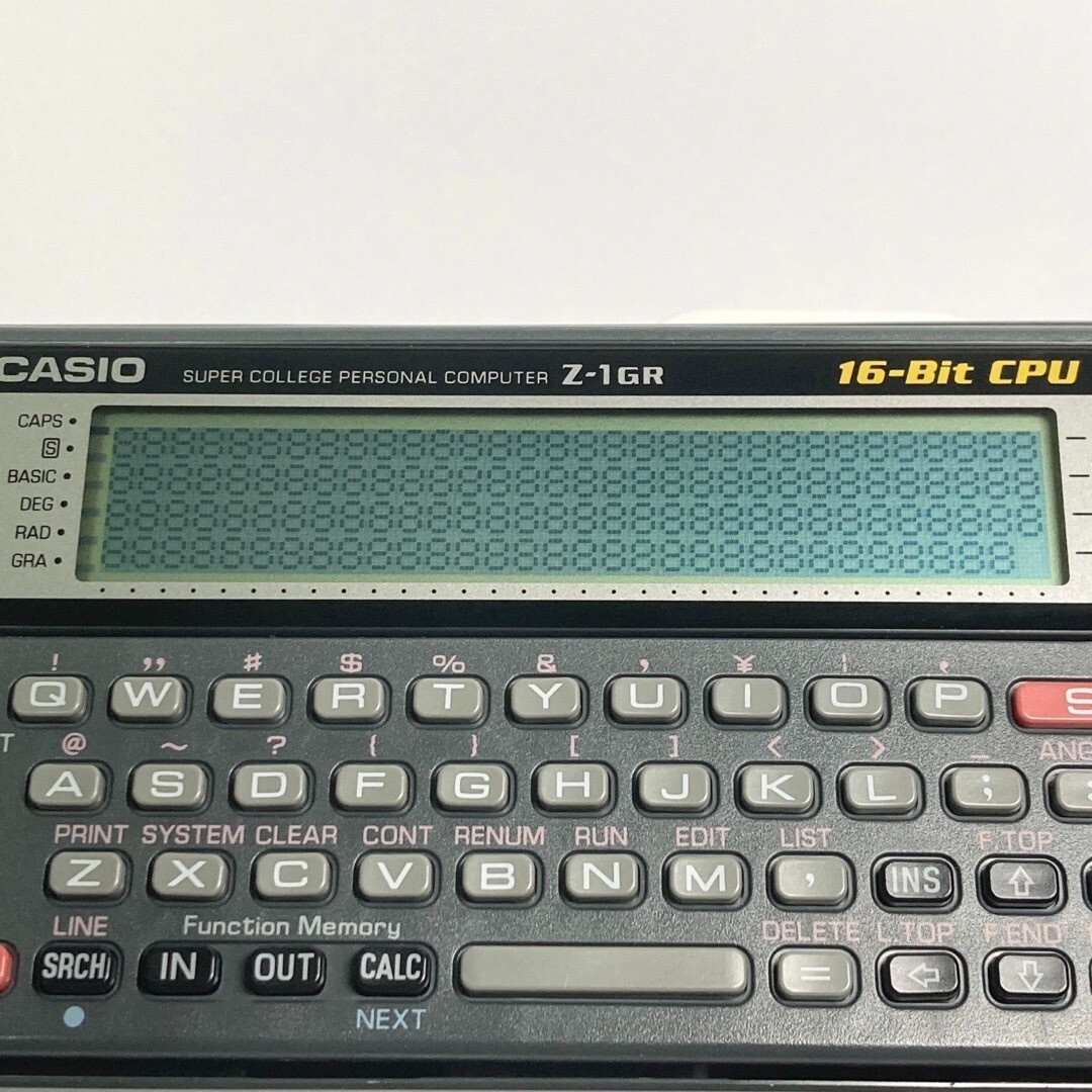 Ordinateur de poche CASIO Z-1GR Super College Z-1 GR