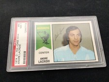 1974-75 O-Pee-Chee WHA Andre Lacroix #60 PSA 7