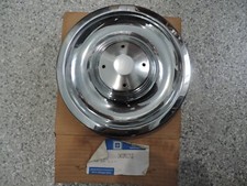 67 C2 Corvette Ralley Wheel Center Cap w/o Ornament--GM #3901712--NOS--NCRS!