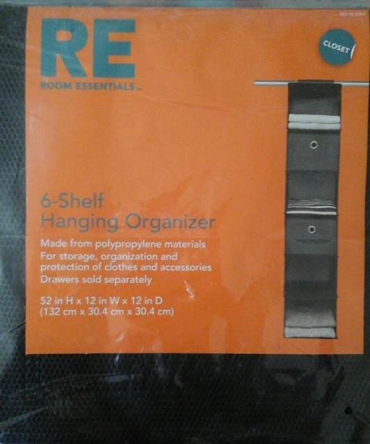 Room Essentials 6 Cube Wire Organizer Black Finish For Sale Online Ebay