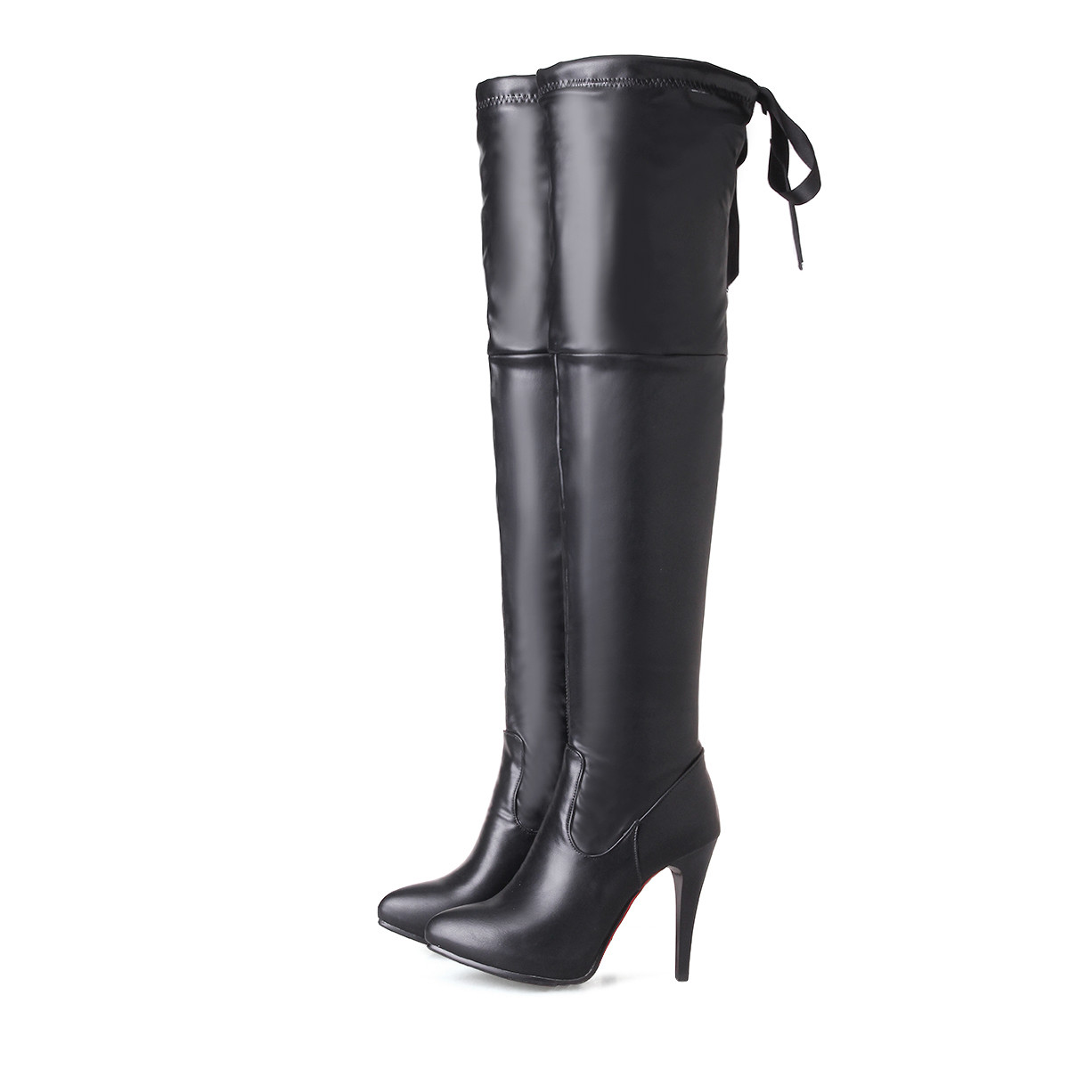 NEU Damen Kunstleder Stiletto Kunstleder Damen Overknee Schlanke Winter Gr.33-46 Stiefel Stiefel 442f10 NEU Damen Kunstleder Stiletto Kunstleder Damen Overknee Schlanke Winter Gr.33-46 Stiefel Stiefel 442f10