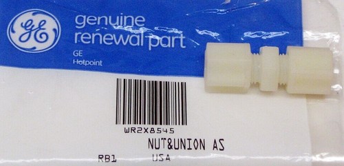 Genuine OEM GE WR2X8545 Refrigerator Hose Nut & Union Assembly - Picture 2 of 2