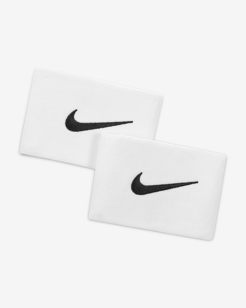 Nike Guard Stay 2 Hyper Shin Guards for Football - White, One Size, 2 Sets